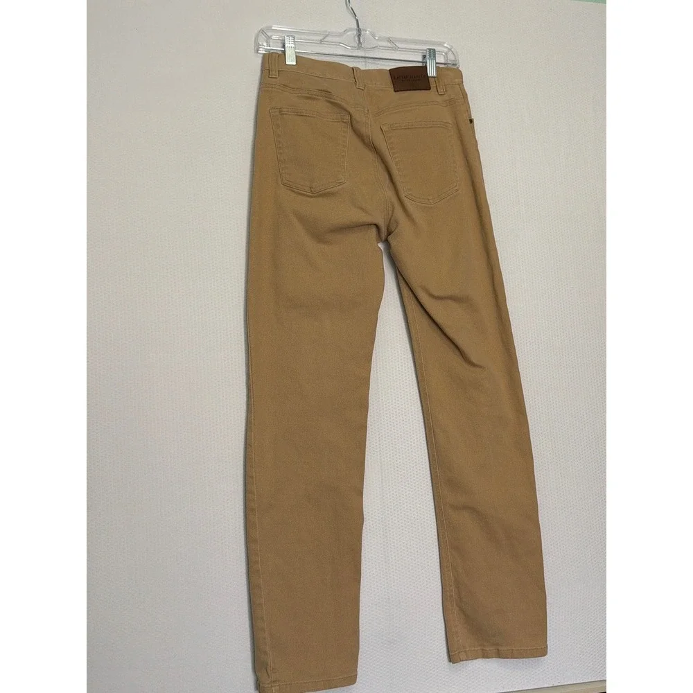 Lauren Ralph Lauren Tan Khaki Straight Leg High Rise Pants Size 4